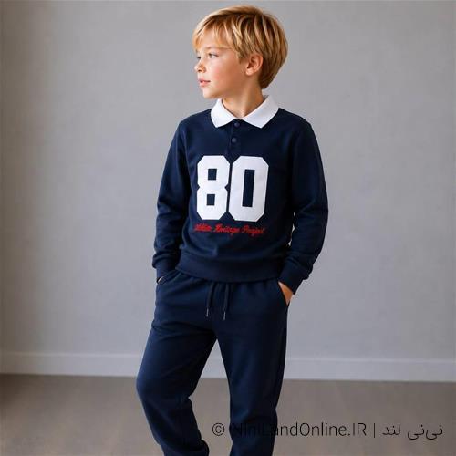 دو تیکه بلوز شلوار پسرانه ترک کد 10101010
