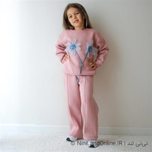 تکرار ست دوتیکه کرکدار فلاور گل برجسته جدید ترک کد 18490001