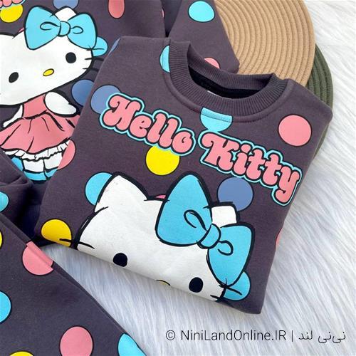 دو تیکه کرکدار هلو کیتی درجه یک ترک کد5459