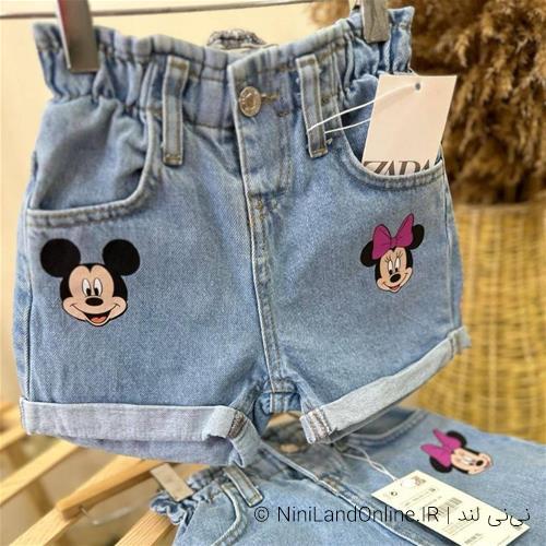 شورتک جین میکیموس زارا کد 2118