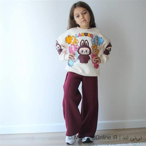 ست دو تیکه کرکدار دورس شلوار لبوبو ترک کد 18456030