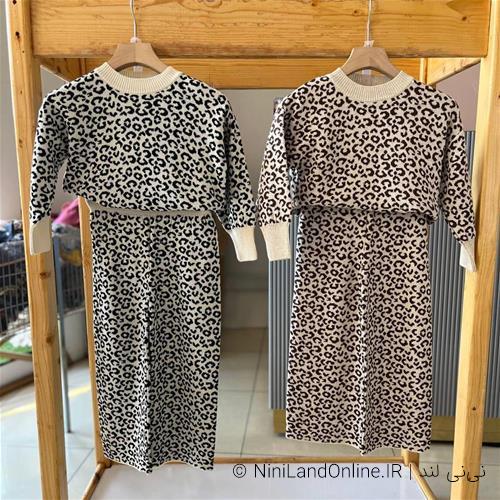 دو تیکه بافت پلنگی ترک کد 557878