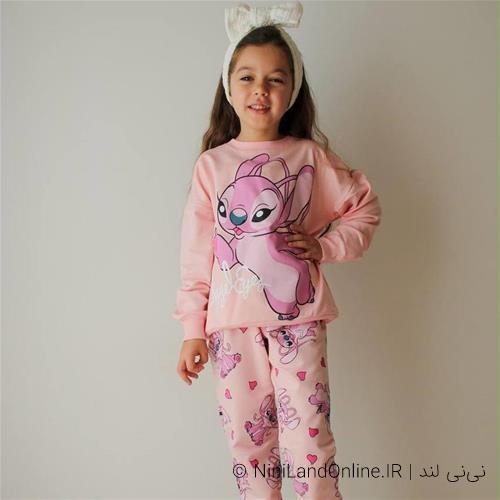 بلوز شلوار دخترانه دورس استیج ترک کد 589753000