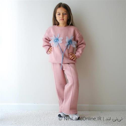 تکرار ست دوتیکه کرکدار فلاور گل برجسته جدید ترک کد 18490001