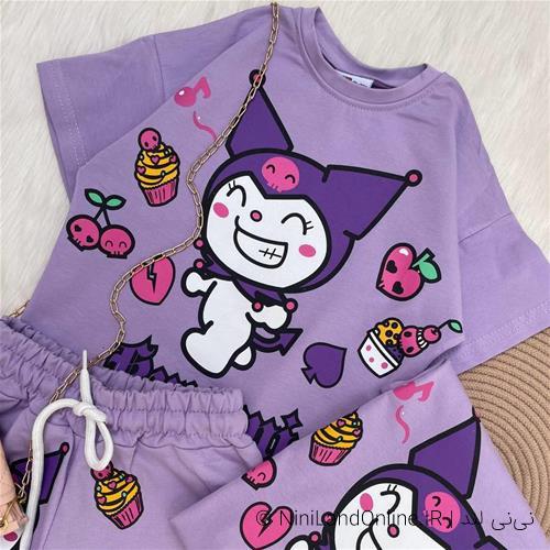 تیشرت شلوارک کرومی کد 6175