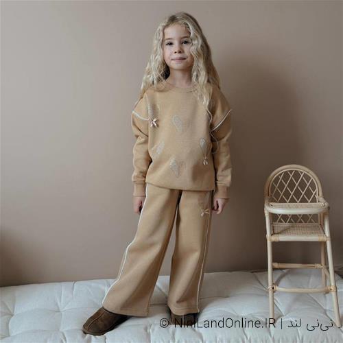 دو تیکه تو کرکی طرح قلب نگین دار ترک کد 245369