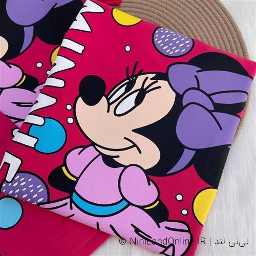 دو تیکه دخترانه طرح میکی موس کد 6003