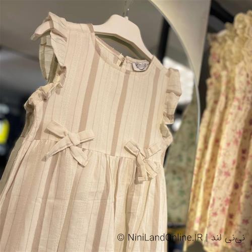 پیراهن دخترانه خنک تابستانه ترک کد 3826