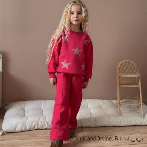 دوتیکه کرکدار نگین دار ستاره ترک کد 9093